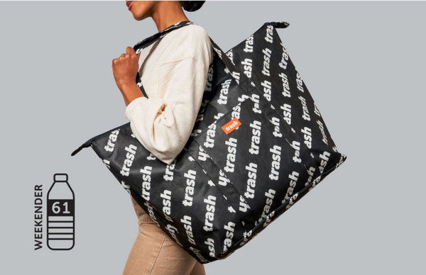Limited Edition: Change Your Plastics Tote Bag: Off-White bag, 1 Ocean  Color Handles